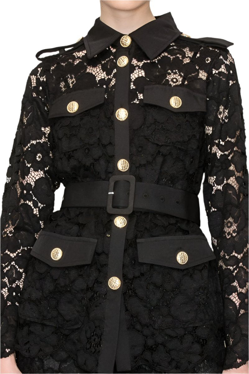 Dark Fantasy Lace Blazer