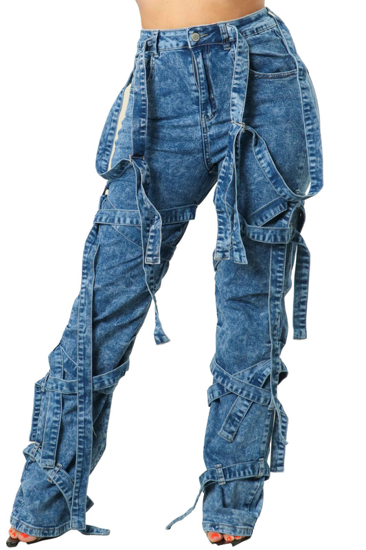 Distinctive Style Denim Jeans