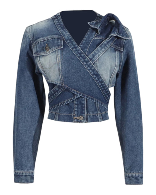 Demure Denim Jacket