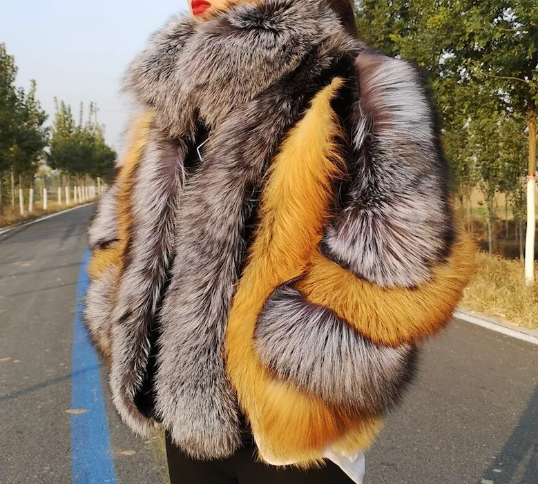 For Chics Sake Fox Fur Waist Jacket *PREORDER* ETA 12/31